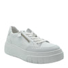 gabor white leather shoes