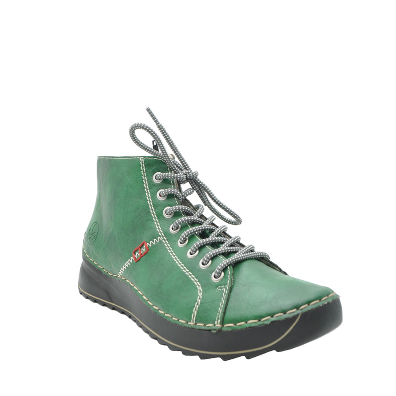 Load image into Gallery viewer, green rieker boots
