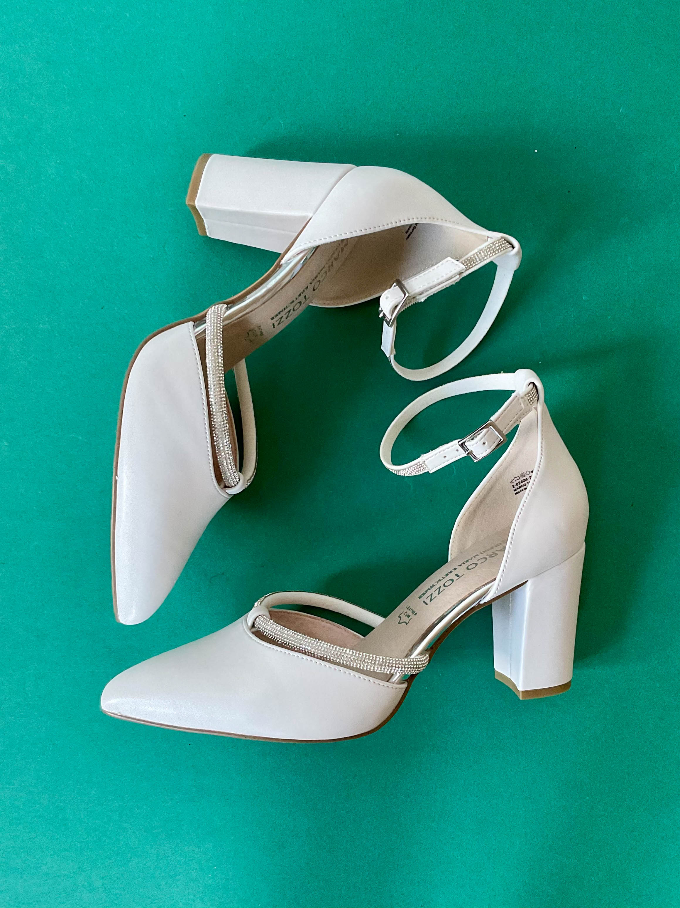 white low heels