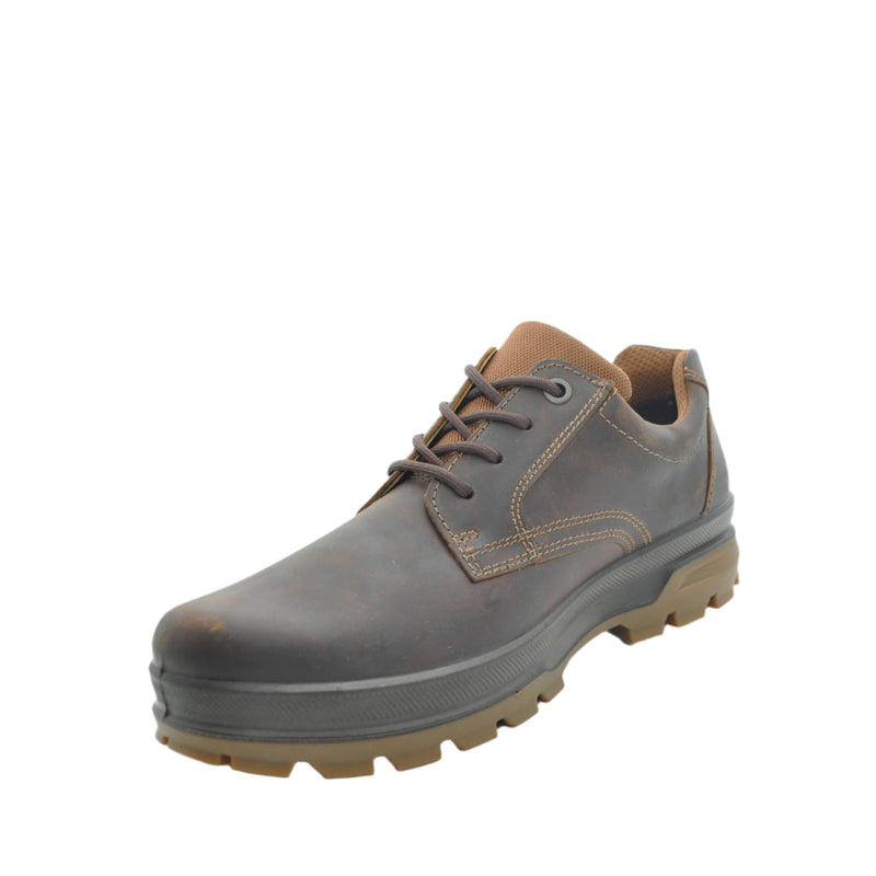 Load image into Gallery viewer, brown ecco mens shoes
