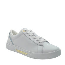 Load image into Gallery viewer, white tommy hilfiger trainers