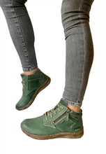 Load image into Gallery viewer, josef seibel green ladies boots