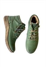 Load image into Gallery viewer, josef seibel green waterproof boots