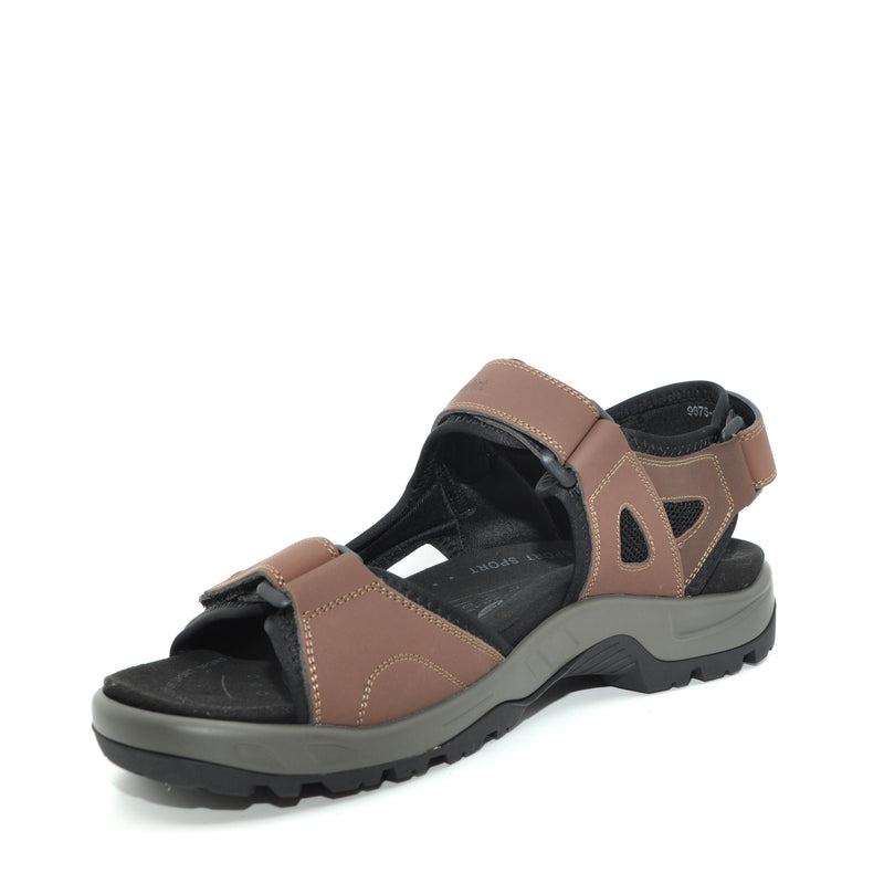 Load image into Gallery viewer, mens brown sandals
