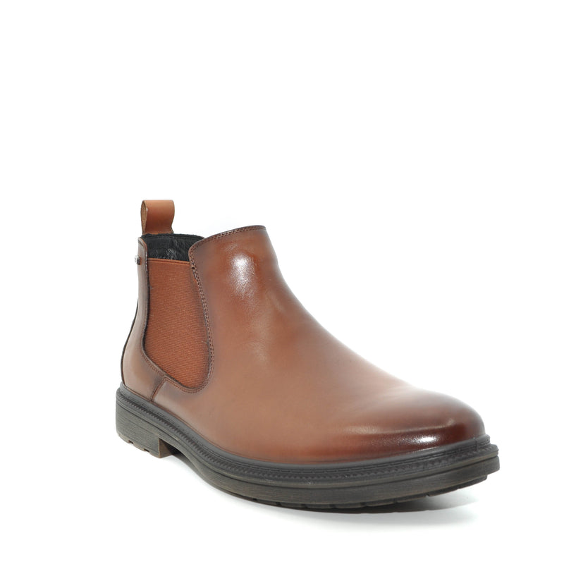 Load image into Gallery viewer, brown chelsea boots
