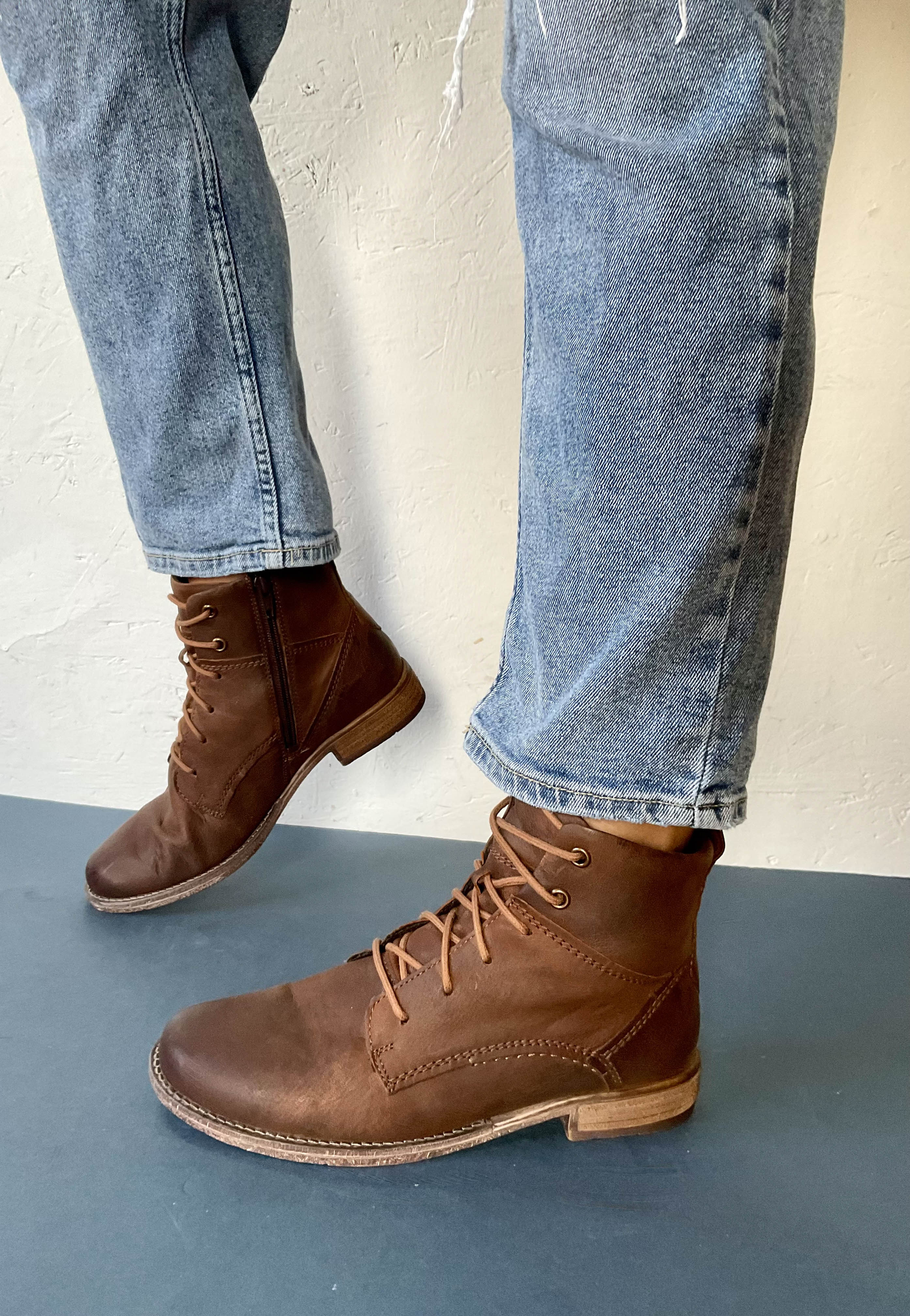 josef seibel lace up boots