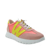 ladies casual leather trainers