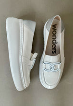 Load image into Gallery viewer, white chunky moccasin shoes