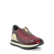 Load image into Gallery viewer, burgundy wedge shoes