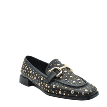 Load image into Gallery viewer, black fashionable loafers