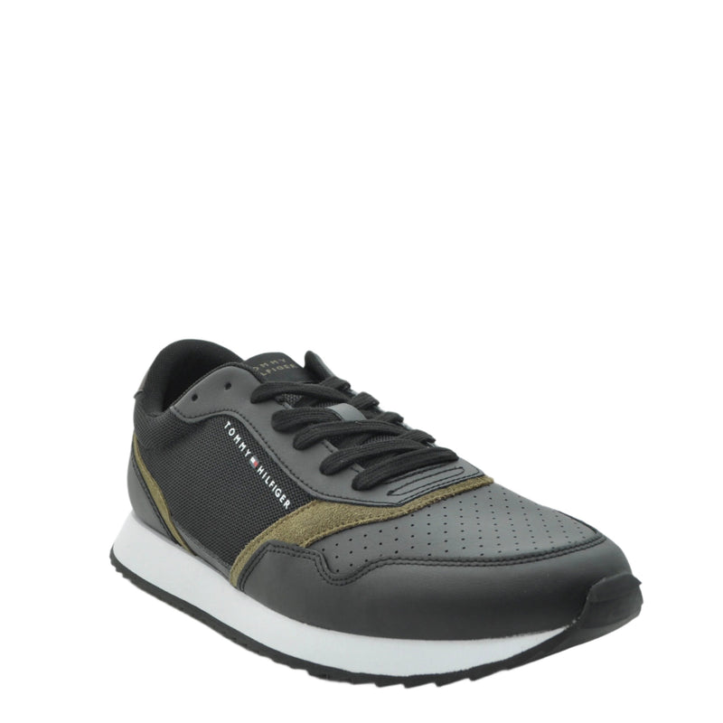 Load image into Gallery viewer, black trainers tommy hilfiger
