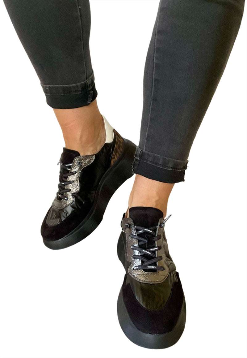 Load image into Gallery viewer, leopard print sneakers
