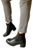 black heeled chelsea boots