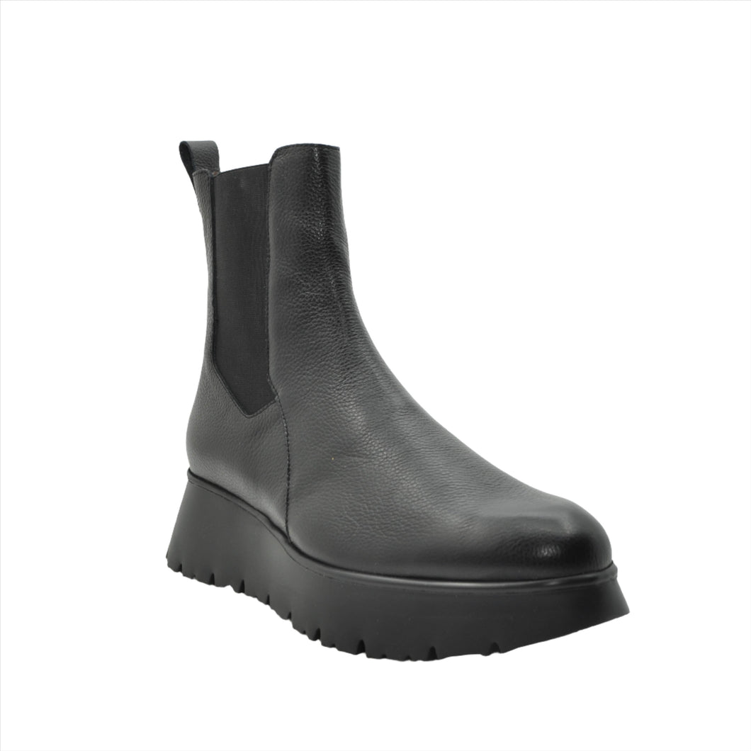 black chelsea boots