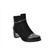 black block heel ladies boots