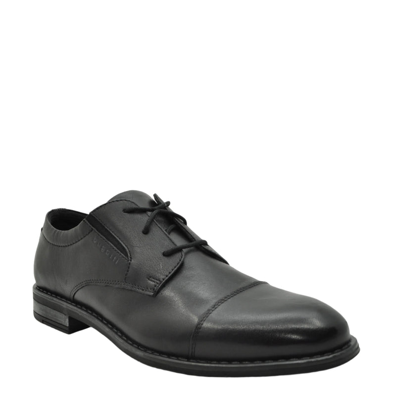 Load image into Gallery viewer, black dressy shoes for men
