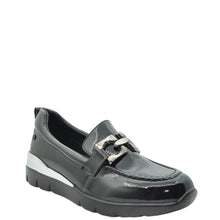 Load image into Gallery viewer, black ladies loafers