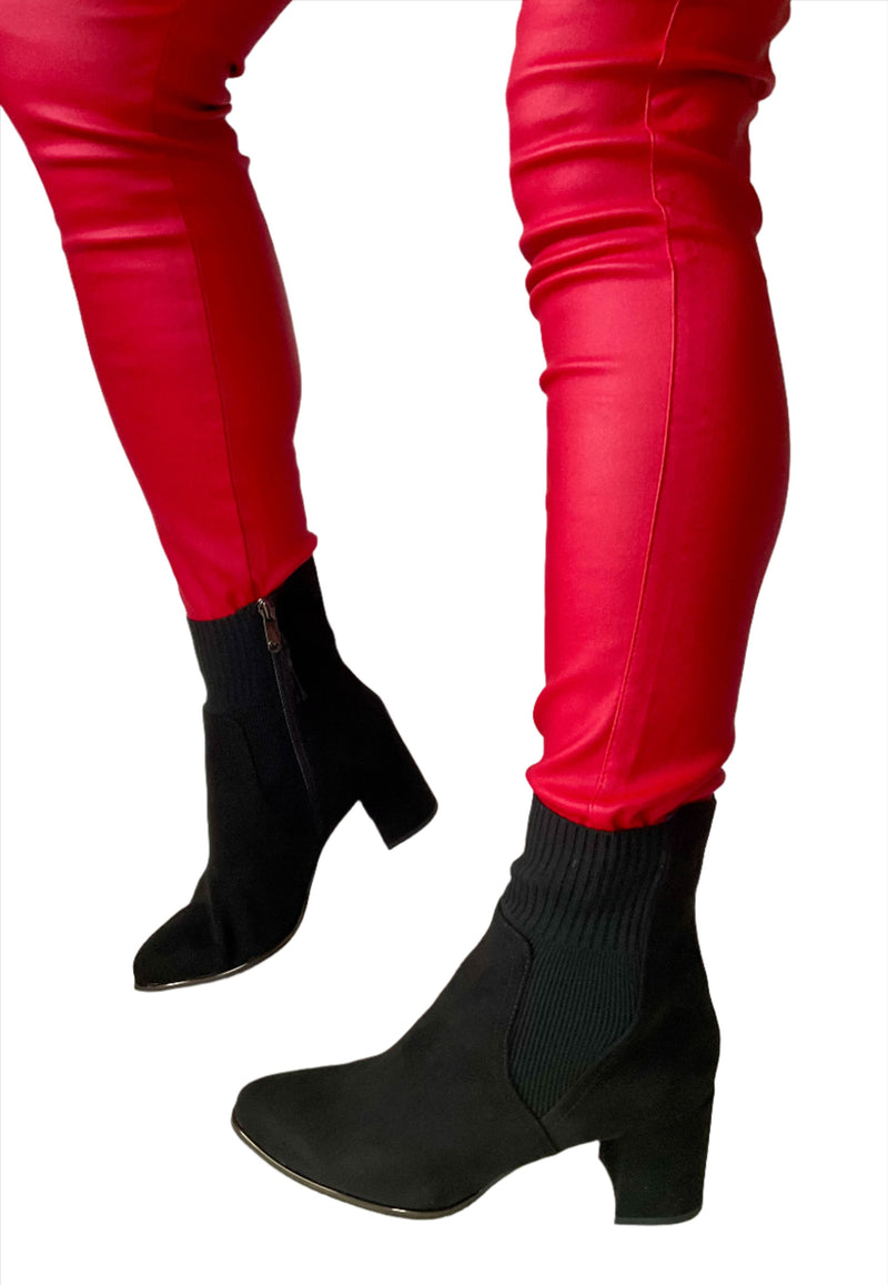 MARCO TOZZI boots online black sock boots low heel boots