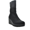 black ladies boots