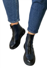 Load image into Gallery viewer, navy boots for women