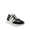 wonders black white platform shoes