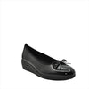 jana black patent wedge