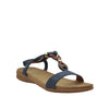 navy low wedge sandals