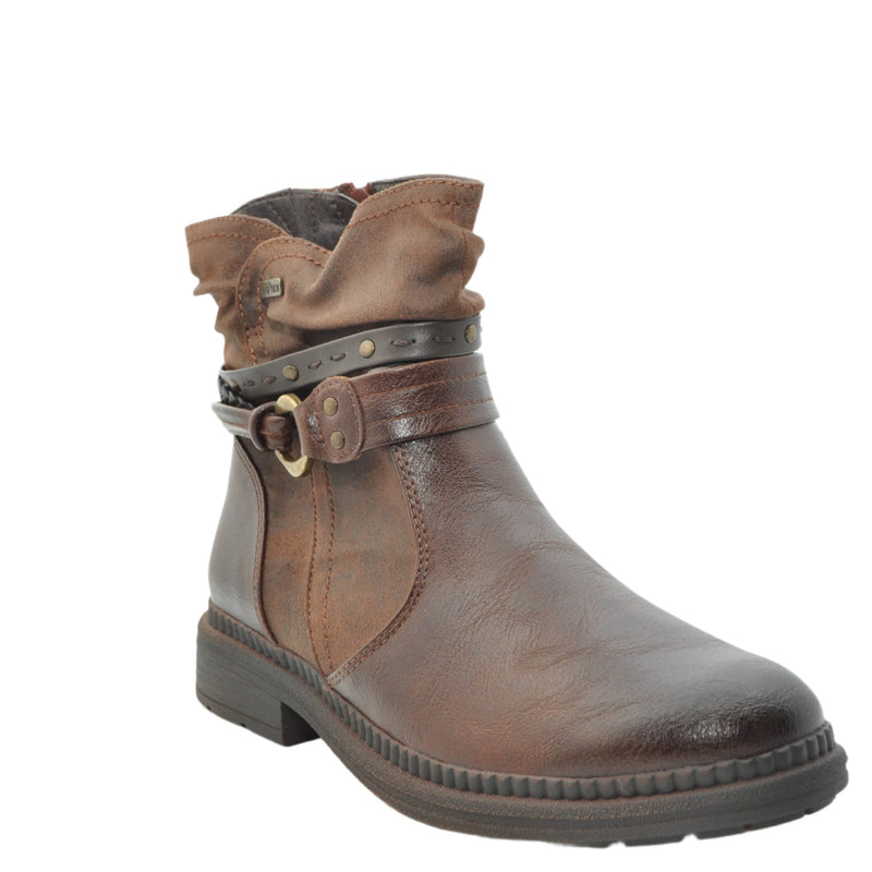 Load image into Gallery viewer, brown casual boots women
