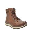 brown lather boots women