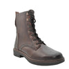 brown lace up ladies boots