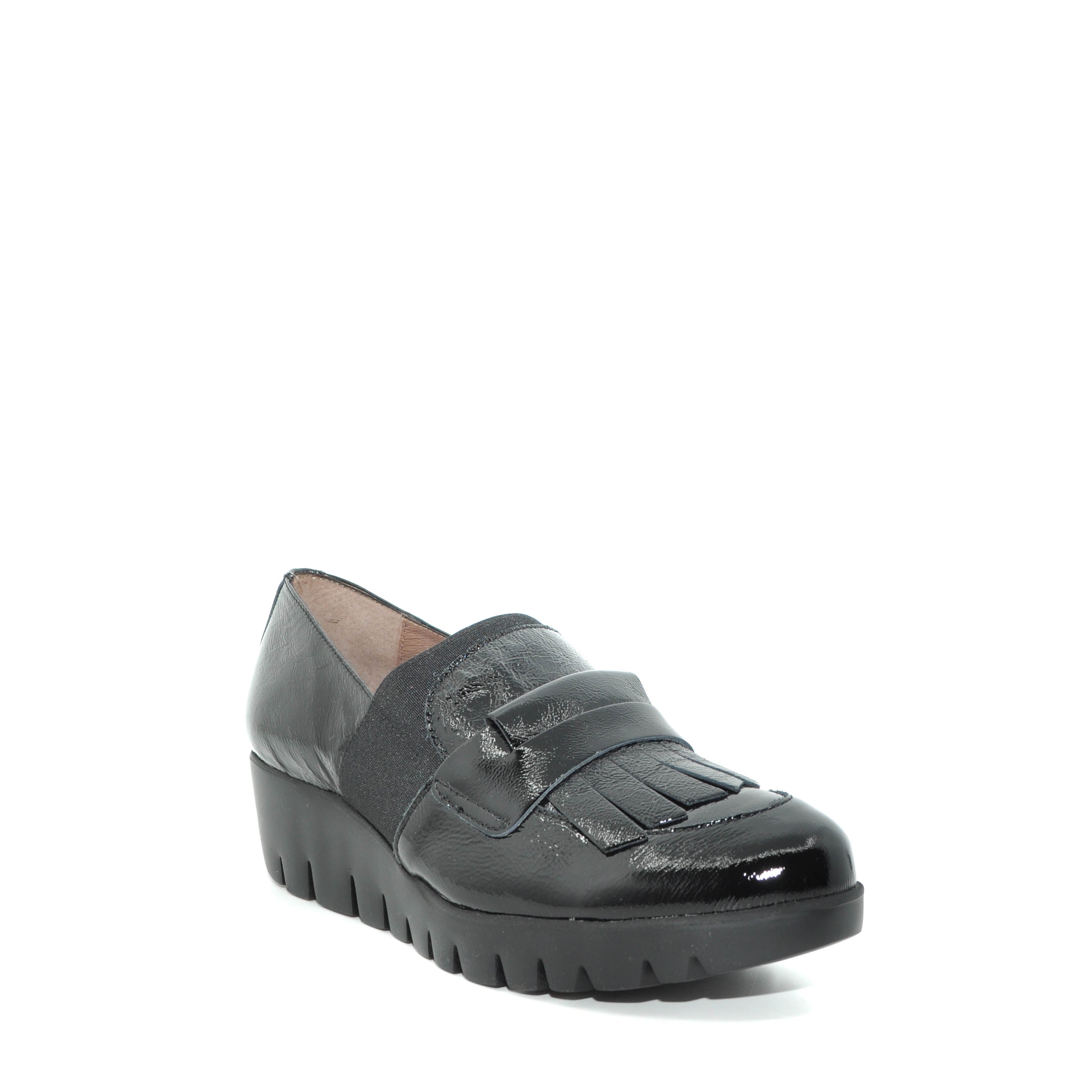 wonders chunky loafer shoes