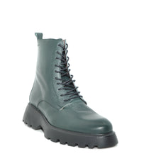 Load image into Gallery viewer, wonders green combat boots