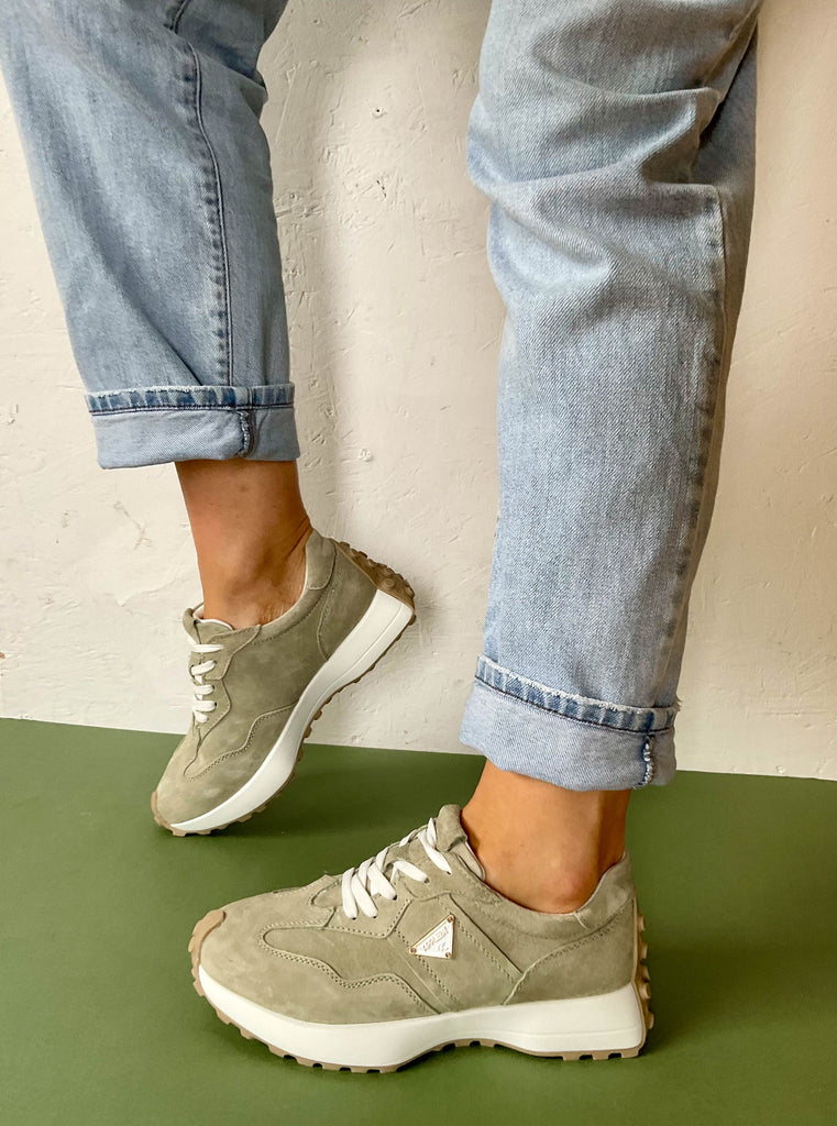 kate appleby green casual trainer