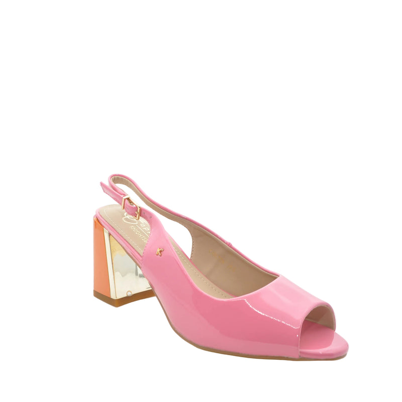 Load image into Gallery viewer, pink kate appleby sling backs
