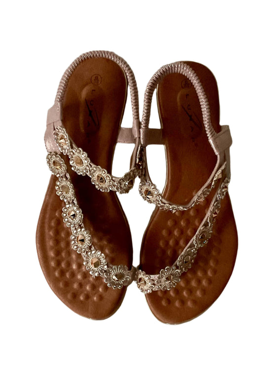 dressy flat sandals