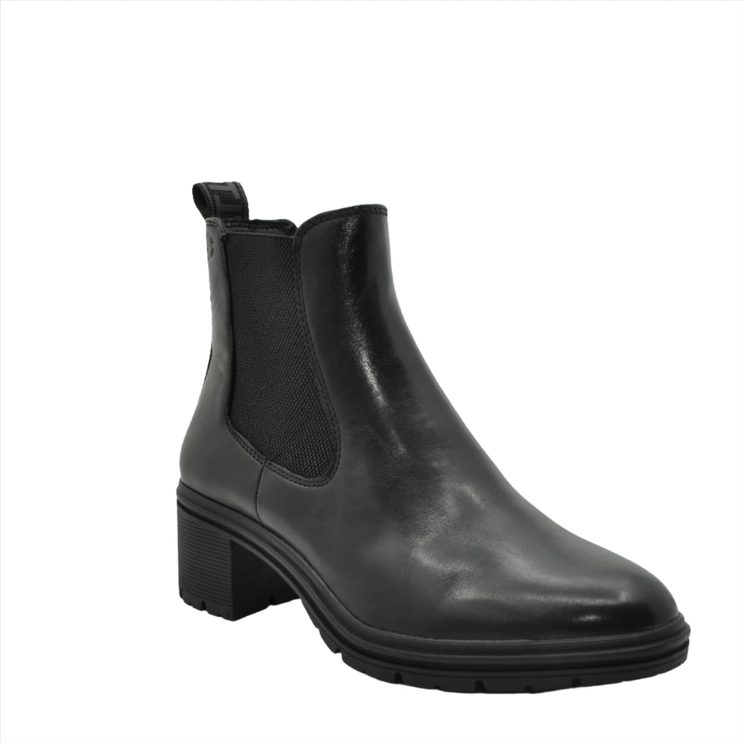 black ladies ankle boots