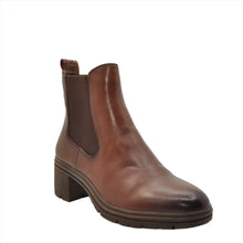 Load image into Gallery viewer, brown ladies ankle boots