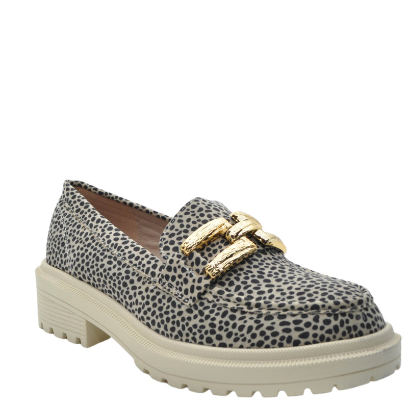 Load image into Gallery viewer, flat leopard prnt shoes
