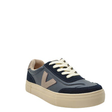 Load image into Gallery viewer, navy fla shoes