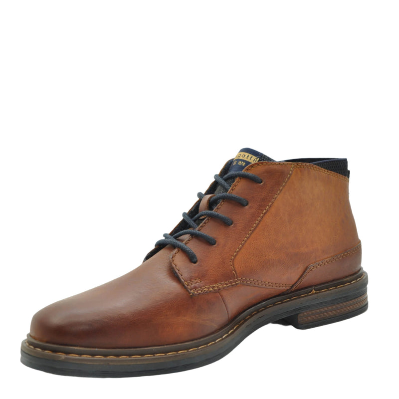 Load image into Gallery viewer, brown leather boots for men
