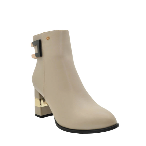 beige dress boots