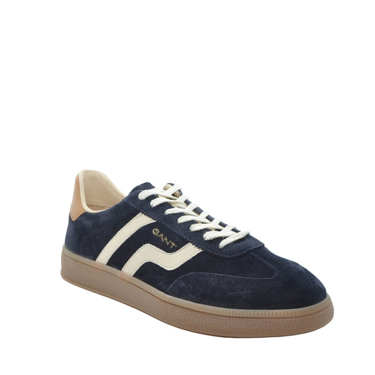 navy suede gant shoes