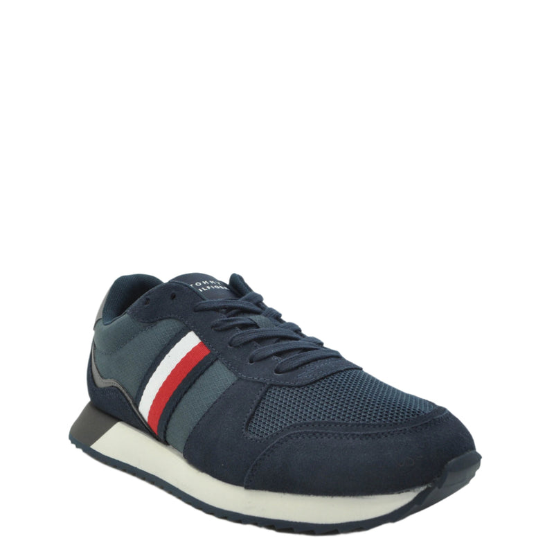Load image into Gallery viewer, navy mens tommy hilfiger shoes
