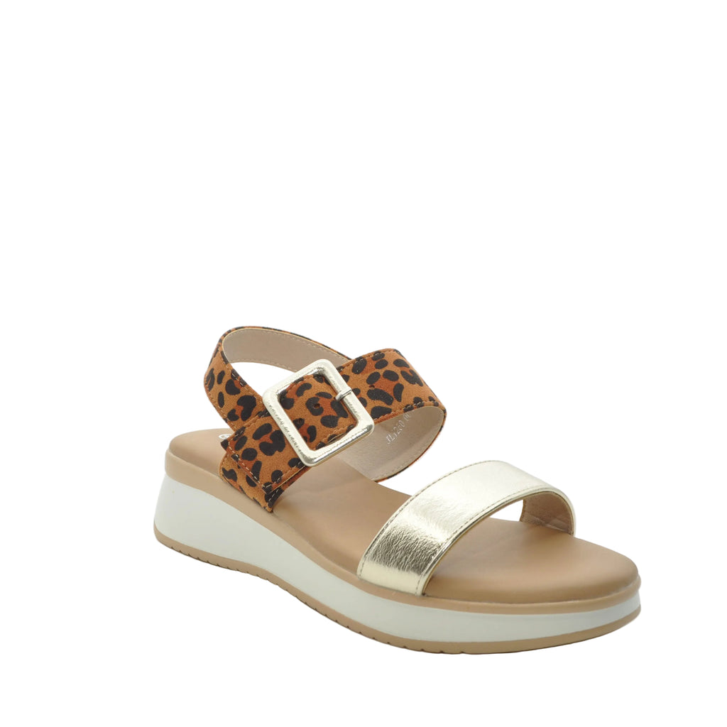 leopard print sandals lunar