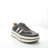 brown platform trainers