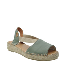 Load image into Gallery viewer, green espadrilles for women