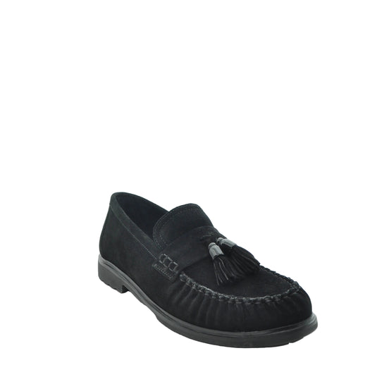 black suede loafers gabor