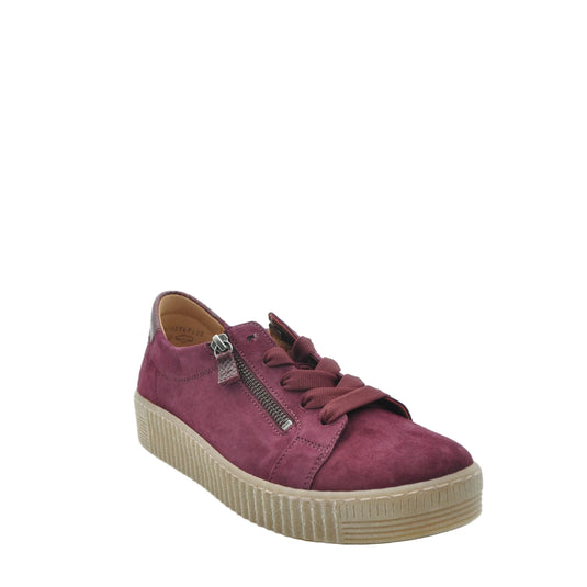 burgundy shoes gabor