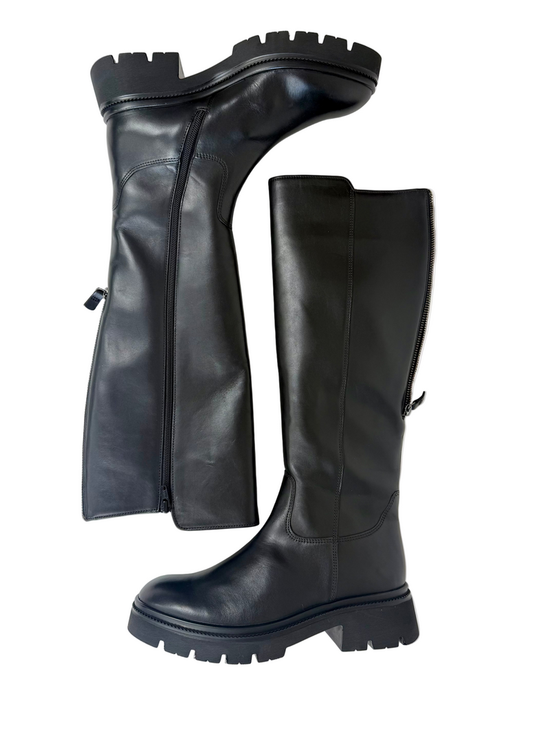 Load image into Gallery viewer, black long boots gabor
