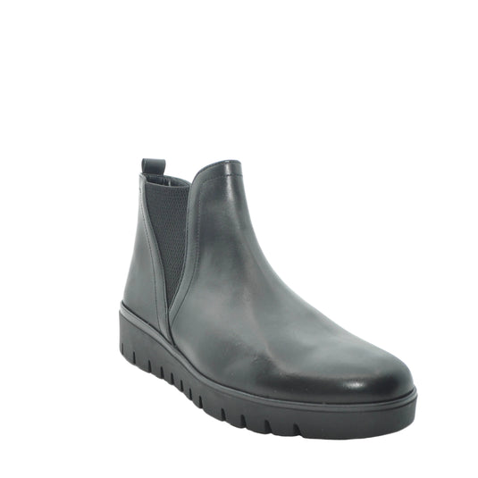 low black wedge boots gabor
